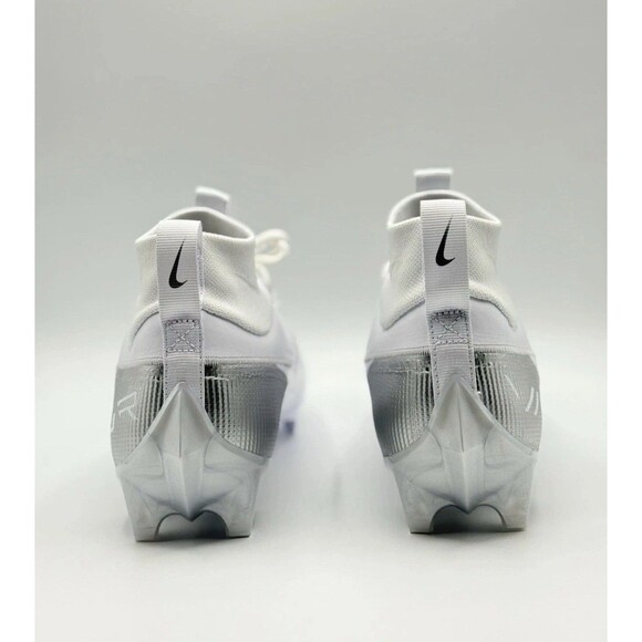 Mens Size 13 Nike Vapor Edge Pro 360 2 White Silver Football Cleats main image 6